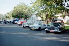 Static display and judging on the Saturday morning