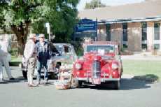 Static display and judging on the Saturday morning