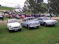 parked at Kingsford homestead