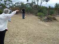 cross-country P�tanque at Para Wirra