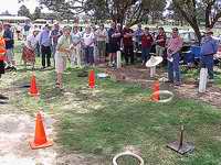 games at Strathalbyn show ground