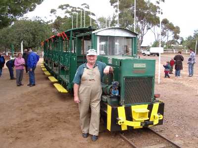 Miniature railway at Moonta Mines Museum